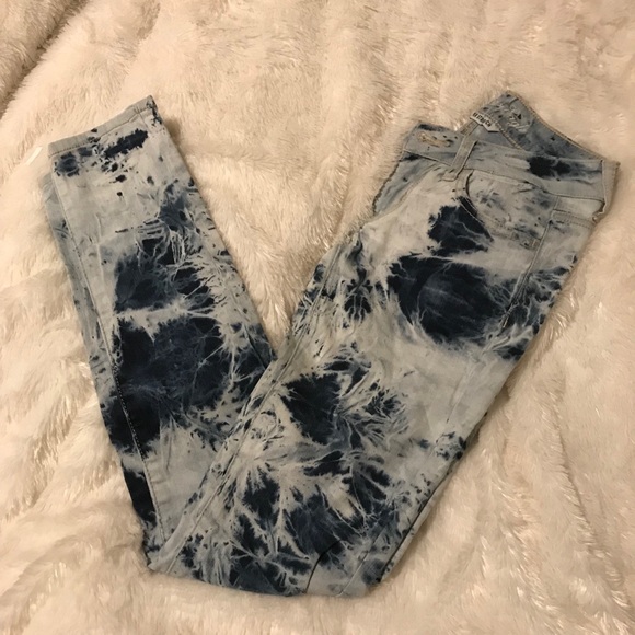 American Eagle Outfitters Denim - American Eagle Tye Dye Skinny Jeans